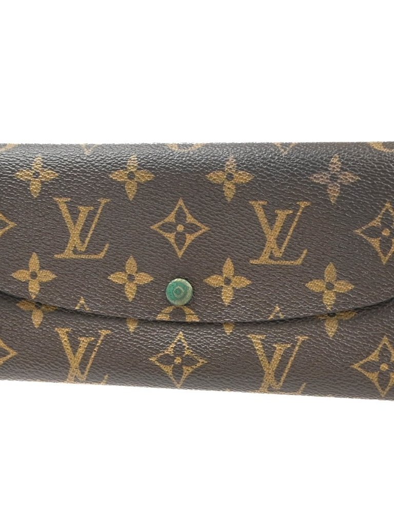 Louis Vuitton Portefeuille Emilie Wallet Monogram Leather Bn Gn M60137 60kd032